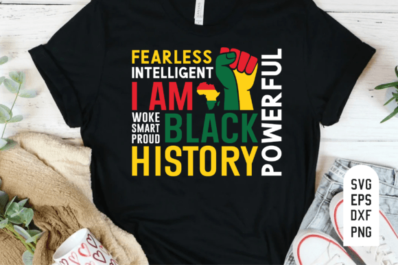 Download I Am Black History Popular SVG PNG - Popular Collection