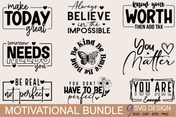 Download Boho Motivational Quotes Svg Bundle PNG - Quotes Collection