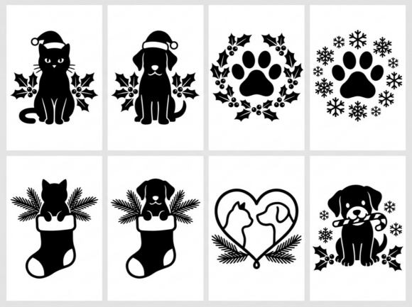 Download Christmas Pet SVG Bundle Dog Cat - Pet svg bundle Collection