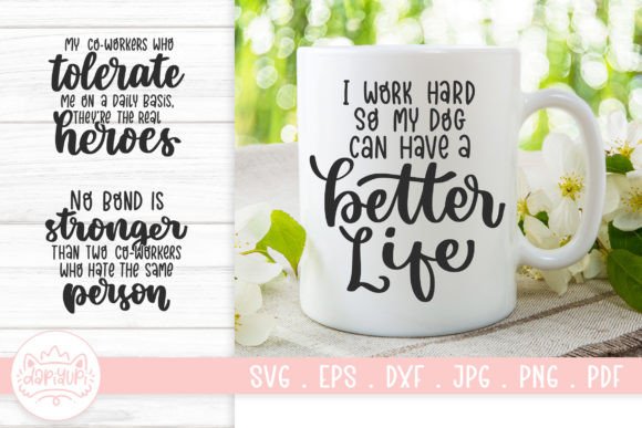 Download Work Hard SVG Cut File | Positive Quotes - Quotes Collection