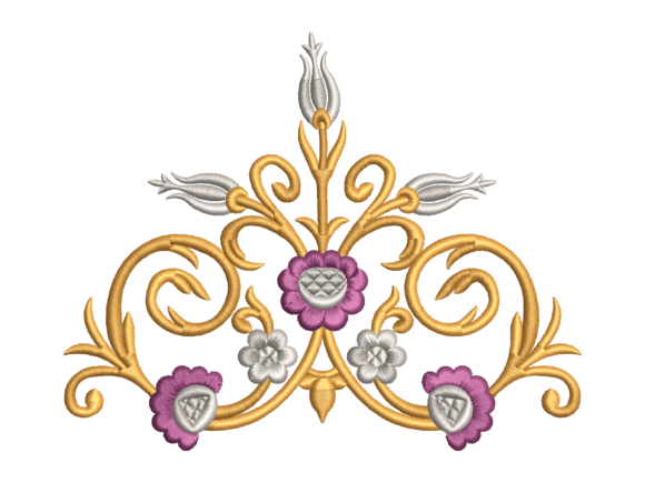 Download Ottoman Tulip Embroidery Design - Embroidery Collection