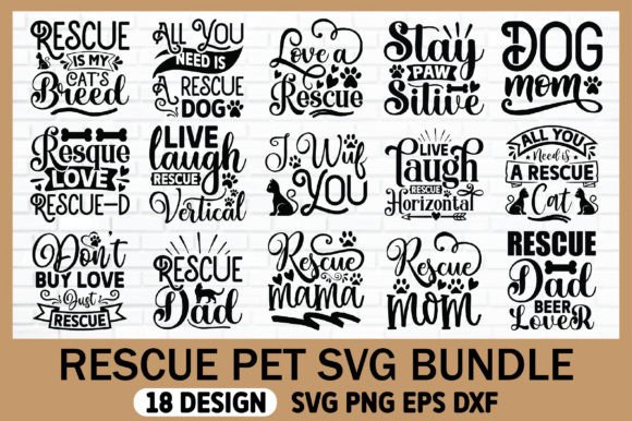 Download Rescue Pet SVG Bundle - Pet svg bundle Collection